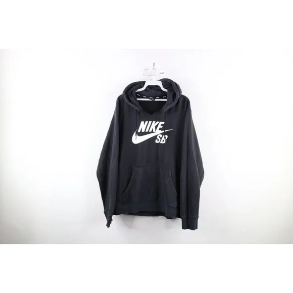 Nike Shirts Vintage Nike Sb Mens Large Thrashed Spell Out Big - Main Image